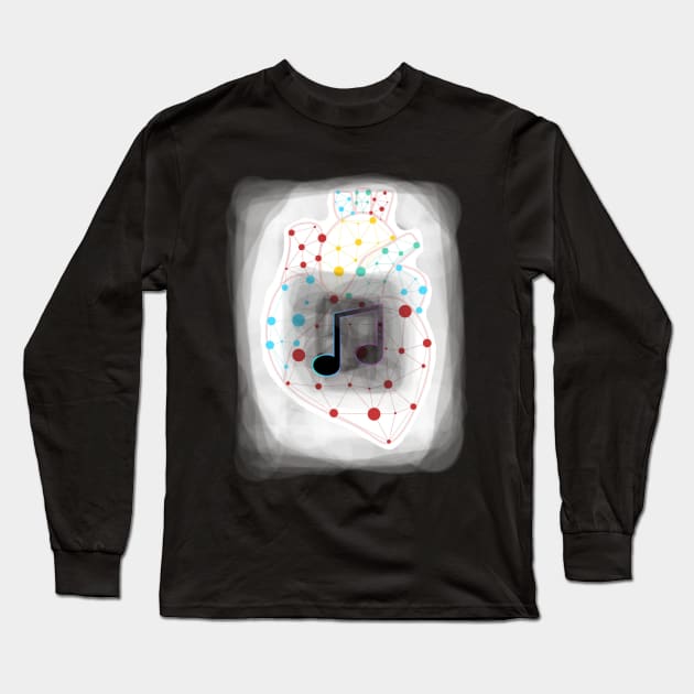 In love with music Long Sleeve T-Shirt by ovidiuboc